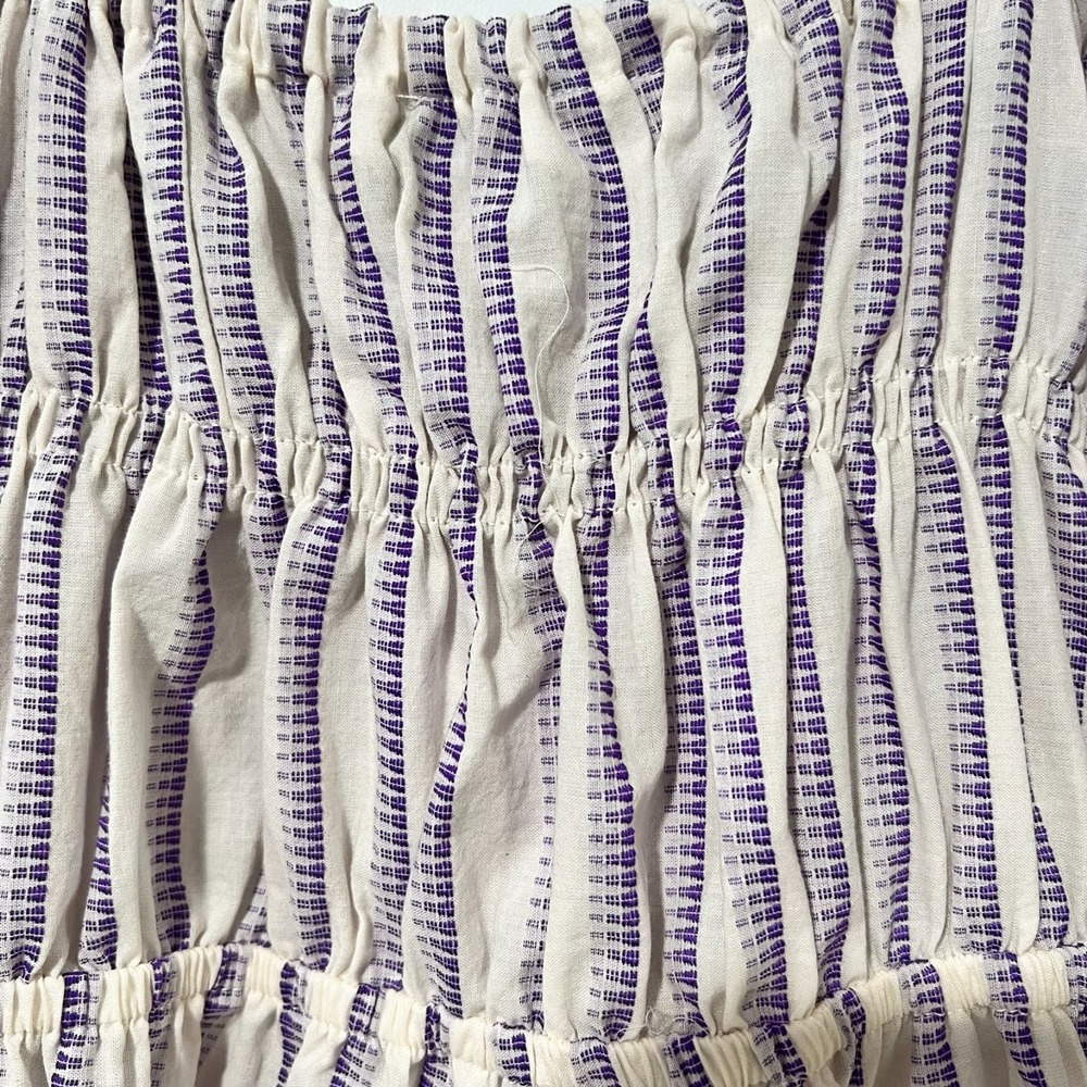 TOPSHOP Stripe Bow Tie Long Sleeve Romper Size‎ 6 - Picture 9 of 12